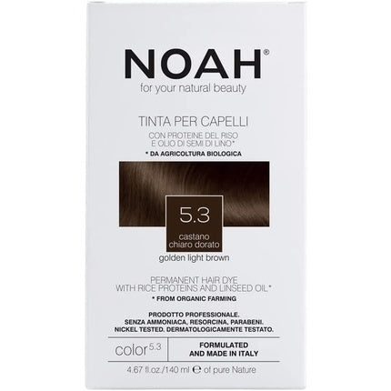 Vopsea Păr, Noah, 5.3 Castaniu Auriu 140ml