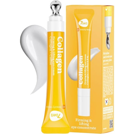 Cremă ochi, 7DAYS, colagen, cofeină