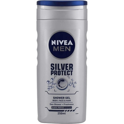 Gel de duș, Nivea, Silver Protect, 250ml