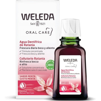 Apa de gura concentrata, Weleda, Ratanhia, 50ml