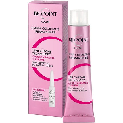 Vopsea de păr, Biopoint, cremă permanentă, maro deschis