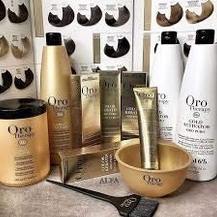 Cremă colorantă păr, Fanola Oro Puro, Blond foarte deschis, 9.0