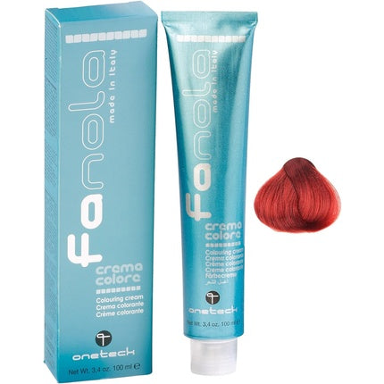 Vopsea de Par, Fanola, Color Cream 7.6 Blond Rosu, 100ml