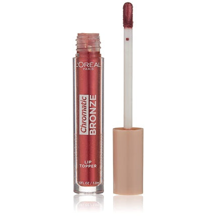 Gloss de buze, L'Oréal Paris, Chromatic Bronze, nude roz