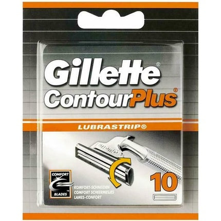 Rezerve pentru aparat de ras, Gillette, Contour Plus, set 10