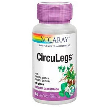 Supliment alimentar, Solaray, Circulegs, 60 capsule