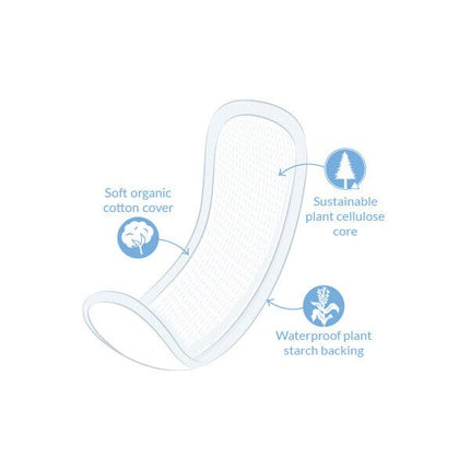 Absorbante Natracare, bumbac organic, Maxi, Super