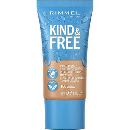 Fond de ten, Rimmel, Kind & Free Skin Tint, 150 Rose Vanilla