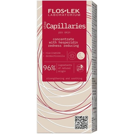 Cremă față Floslek, anti-roșeață, 30ml