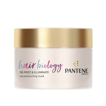 Masca de păr, Pantene, Hair Biology De-Frizz & Illuminate, 160ml