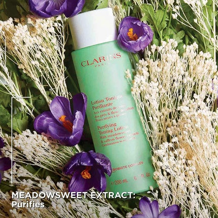 Lotiune Purificatoare, Clarins, 200ml, Extract de Flori de Sofran