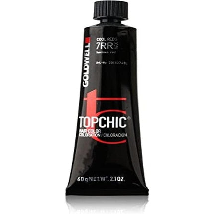Vopsea de păr, Goldwell, Topchic 7RR, roșu intens