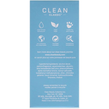 Parfum Clean, Cool Cotton, Albastru, 30ml