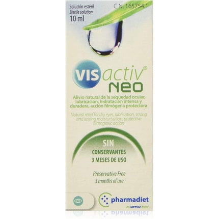 Picături oftalmice, Pharmadiet, Vis Activ Neo, 10ml