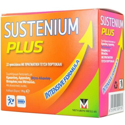 Supliment, Menarini, Sustenium Plus, portocaliu, pudră