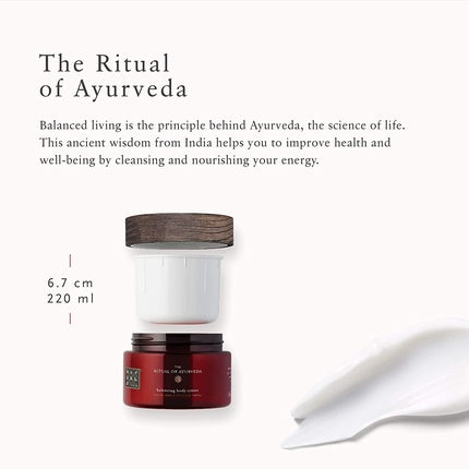 Cremă de corp, Rituals, The Ritual of Ayurveda, 220ml, roz