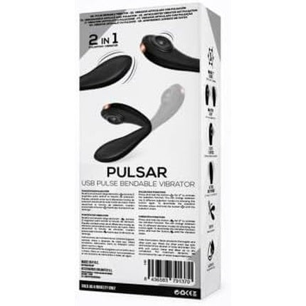 Vibrator Electric Tardenoche Pulsar, Negru, USB