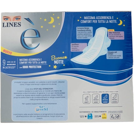 Absorbante Lines, Night Wings, 36 bucăți