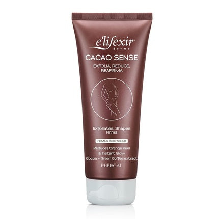 Scrub de corp, E'Lifexir Cacao Sense, 200ml, fermitate si tonifiere