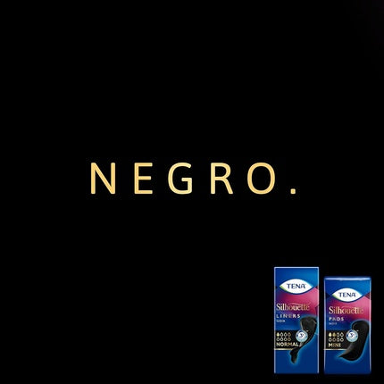 Absorbante Tena Silhouette Pads Mini, negru, 18 buc