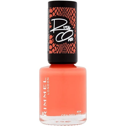 Lac de unghii, Rimmel, 60 Seconds, 8 ml, portocaliu