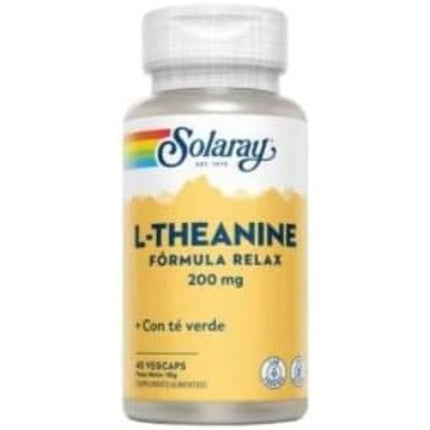 Supliment Solaray, L-Theanine, 200mg, capsule vegetale