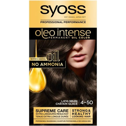Vopsea de păr, Syoss, Oleo Intense, Icy Brown