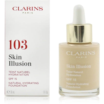 Fond de ten, Clarins, Skin Illusion, Ivory 30ml