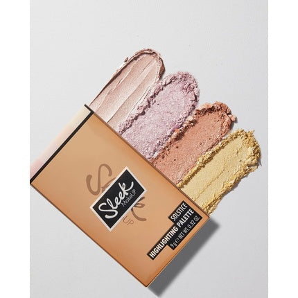 Paletă Iluminatoare, Sleek, Solstice, auriu