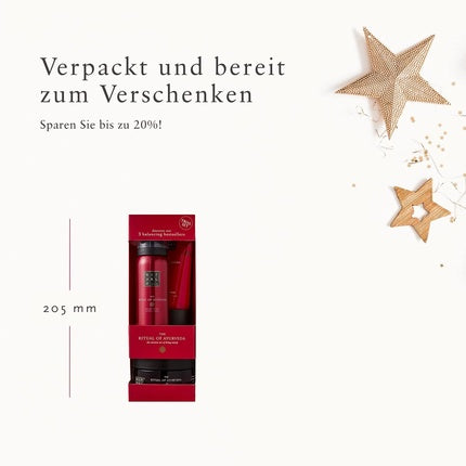 Set Cadou Baie Rituals Ayurveda, Indian Rose, Ulei Migdale, Rosu