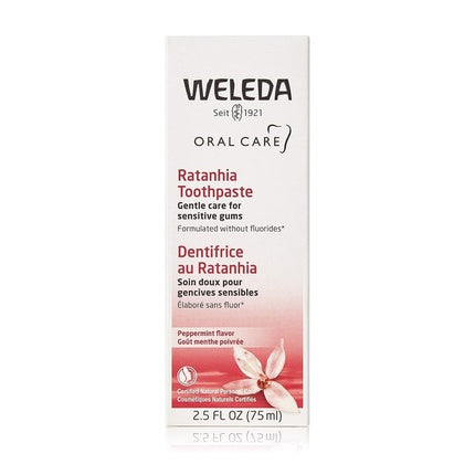 Pasta de dinti, Weleda, Ratanhia, 75ml