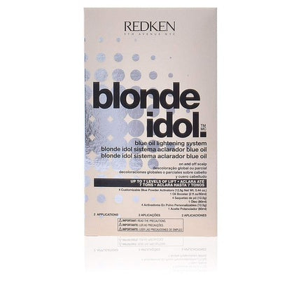 Sistem decolorare, Redken Blonde Idol, ulei albastru 60ml