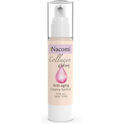 Cremă antirid, Nacomi, cu colagen, 255g
