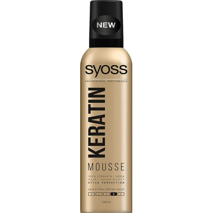 Spumă coafantă, Syoss, Style Perfection, 250ml, Keratină