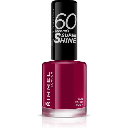 Lac de unghii Rimmel 60 Seconds Super Shine 320 Rapid Ruby