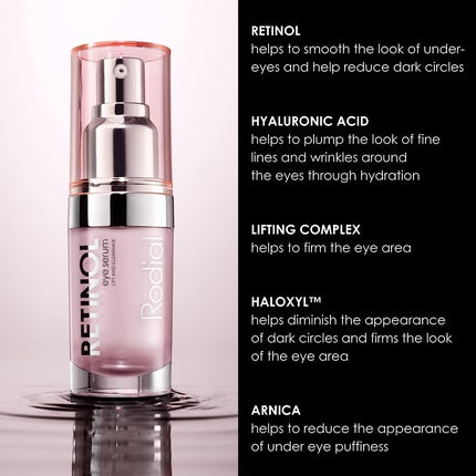 Ser Antirid, Rodial, Retinol, 15ml, roz