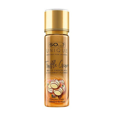 Body Mist So Unique Truffle Cream, 150ml, auriu