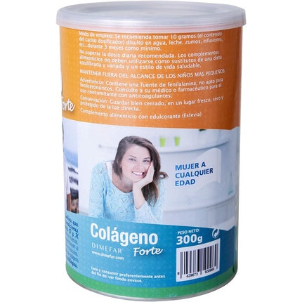 Colagen Pulbere Dimefar Forte, tropical, 300g