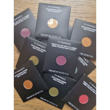 Fard de pleoape Mac, Rezerve Dazzleshadow/Powder Kiss, diverse culori