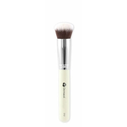Pensulă make-up, Dermacol D52, alb, mânere ergonomice