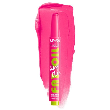 Balsam de buze NYX Fat Oil Slick Click Roz