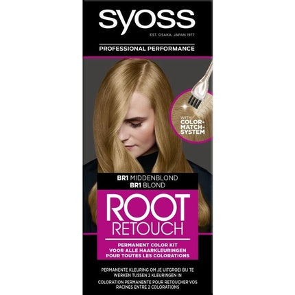 Kit Vopsire Rădăcini, Syoss, Br1 Blond Mediu