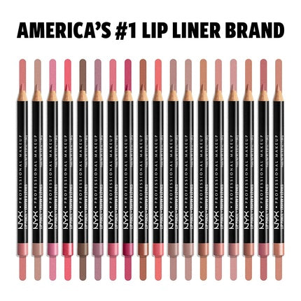 Creion contur buze, NYX, Slim Lip Pencil, roșu intens