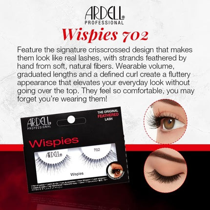 Gene false Ardell Wispies 702 negre