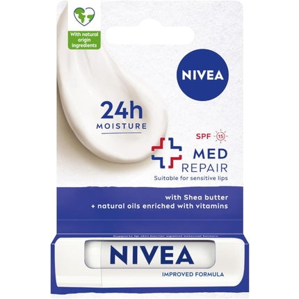 Lip Primer, Nivea, Med Repair, 4.8g