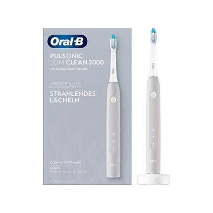 Periuță de dinți electrică Oral-B, Pulsonic Slim Clean 2000, gri