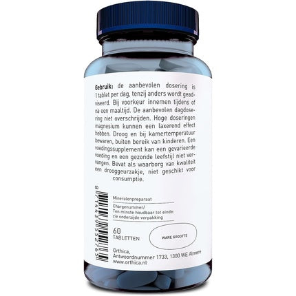 Supliment Magneziu Orthica 400mg 60 Tablete, Albastru