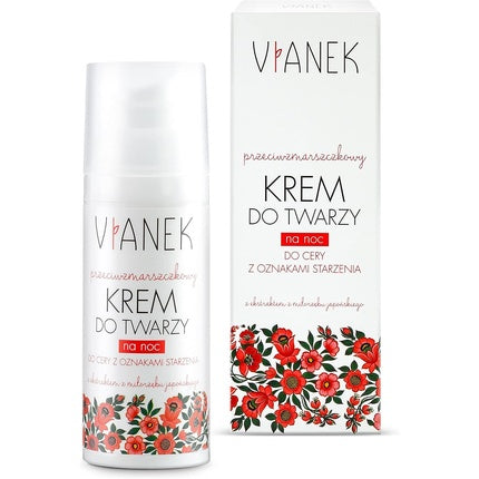 Cremă de față antirid, Vianek, 50ml