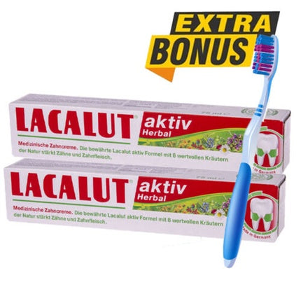 Pastă de dinți Lacalut, Activ Herbal, 103 g