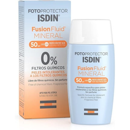 Cremă solară facială, ISDIN, SPF 50+, 50ml